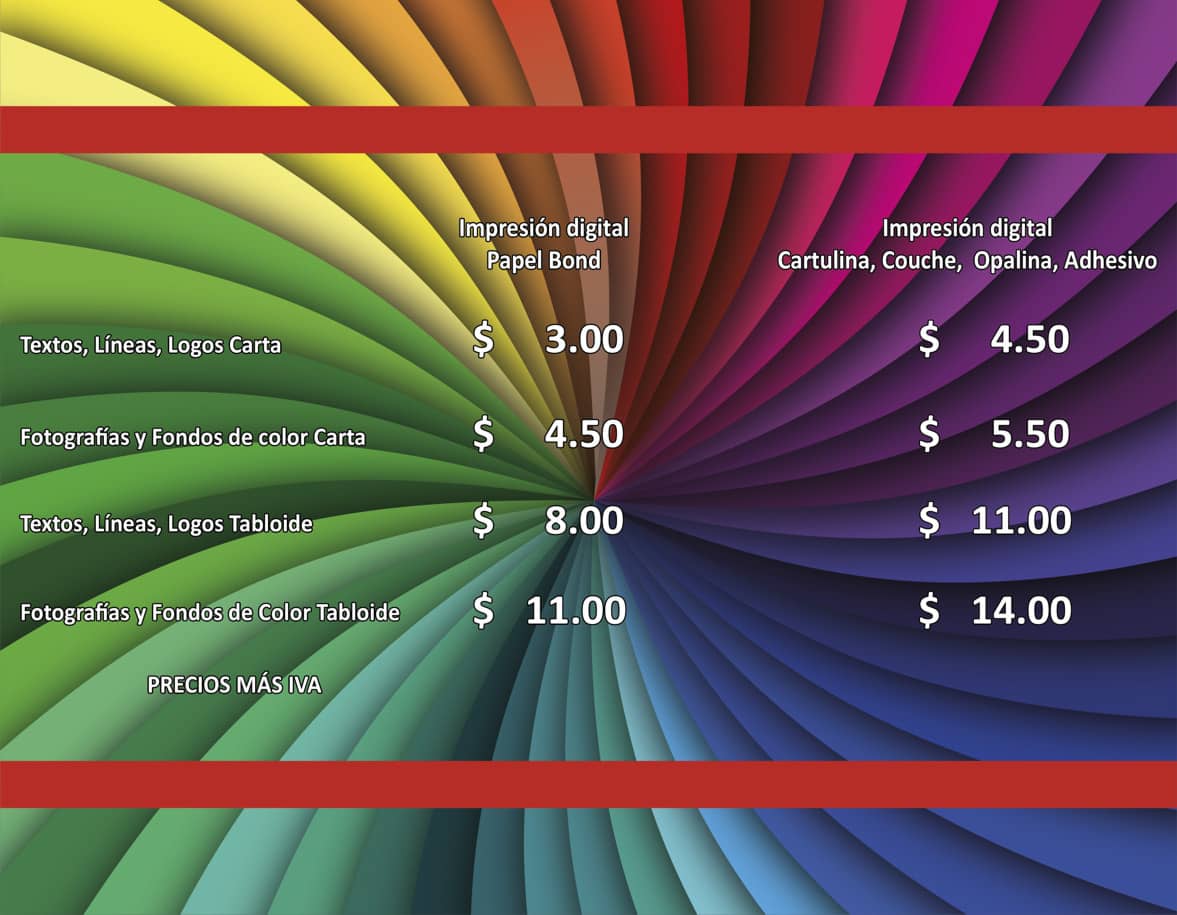 IMPRESIONES A COLOR